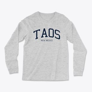 Taos New Mexico Traditional Light Soft Long Sleeve T-Shirt