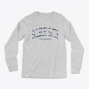 Saulsbury Switch Delaware Traditional Light Soft Long Sleeve T-Shirt