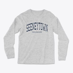 Seeneytown Delaware Traditional Light Soft Long Sleeve T-Shirt