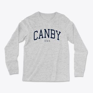 Canby Iowa Traditional Light Soft Long Sleeve T-Shirt