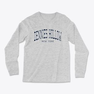 Dennies Hollow New York Traditional Light Soft Long Sleeve T-Shirt