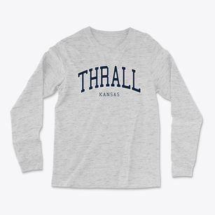 Thrall Kansas Traditional Light Soft Long Sleeve T-Shirt