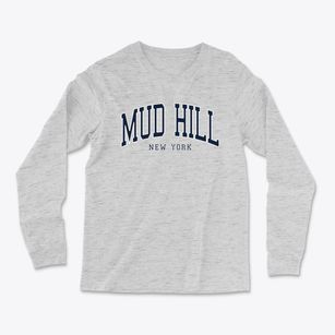 Mud Hill New York Traditional Light Soft Long Sleeve T-Shirt