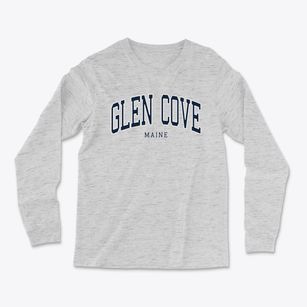 Glen Cove Maine Traditional Light Soft Long Sleeve T-Shirt