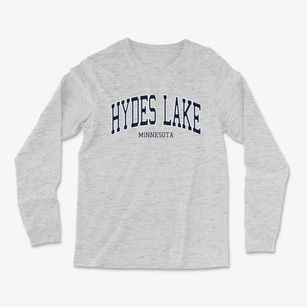 Hydes Lake Minnesota Traditional Light Soft Long Sleeve T-Shirt