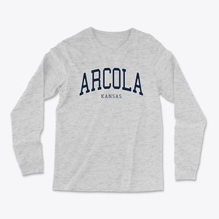 Arcola Kansas Traditional Light Soft Long Sleeve T-Shirt