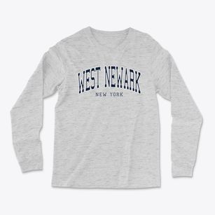 West Newark New York Traditional Light Soft Long Sleeve T-Shirt
