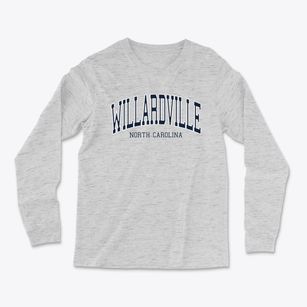 Willardville North Carolina Traditional Light Soft Long Sleeve T-Shirt