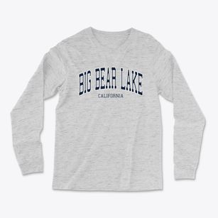 Big Bear Lake California Traditional Light Soft Long Sleeve T-Shirt