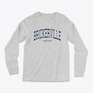 Brickerville Oregon Traditional Light Soft Long Sleeve T-Shirt