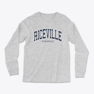 Riceville Arkansas Traditional Light Soft Long Sleeve T-Shirt