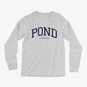 Pond Missouri Traditional Light Soft Long Sleeve T-Shirt