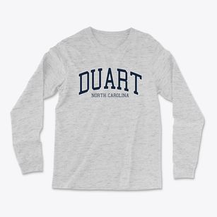 Duart North Carolina Traditional Light Soft Long Sleeve T-Shirt