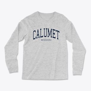 Calumet Missouri Traditional Light Soft Long Sleeve T-Shirt