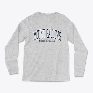 Mount Gallows North Carolina Traditional Light Soft Long Sleeve T-Shirt