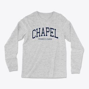 Chapel Pennsylvania Traditional Light Soft Long Sleeve T-Shirt