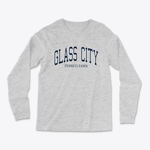 Glass City Pennsylvania Traditional Light Soft Long Sleeve T-Shirt