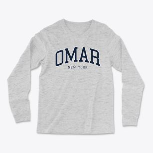 Omar New York Traditional Light Soft Long Sleeve T-Shirt