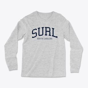 Surl North Carolina Traditional Light Soft Long Sleeve T-Shirt