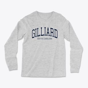 Gilliard South Carolina Traditional Light Soft Long Sleeve T-Shirt