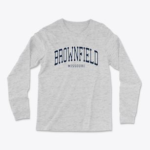 Brownfield Missouri Traditional Light Soft Long Sleeve T-Shirt