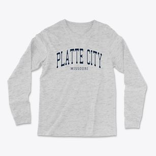 Platte City Missouri Traditional Light Soft Long Sleeve T-Shirt