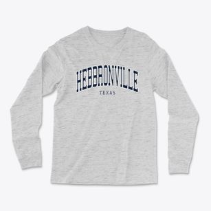 Hebbronville Texas Traditional Light Soft Long Sleeve T-Shirt