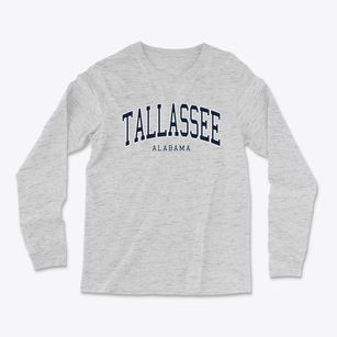 Tallassee Alabama Traditional Light Soft Long Sleeve T-Shirt
