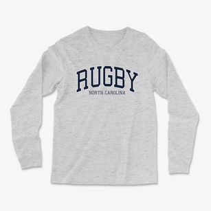 Rugby North Carolina Traditional Light Soft Long Sleeve T-Shirt