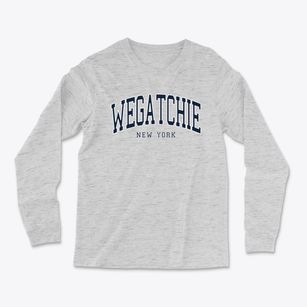 Wegatchie New York Traditional Light Soft Long Sleeve T-Shirt