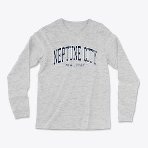Neptune City New Jersey Traditional Light Soft Long Sleeve T-Shirt