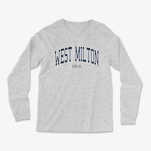 West Milton Ohio Traditional Light Soft Long Sleeve T-Shirt