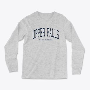 Upper Falls West Virginia Traditional Light Soft Long Sleeve T-Shirt