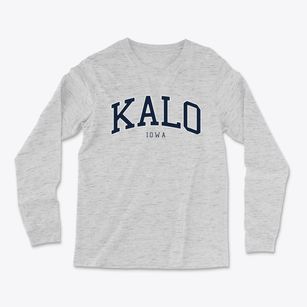 Kalo Iowa Traditional Light Soft Long Sleeve T-Shirt
