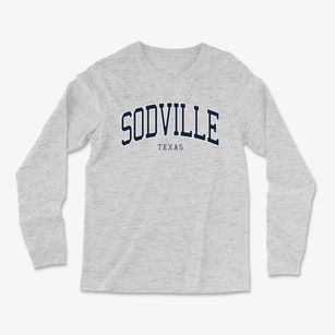 Sodville Texas Traditional Light Soft Long Sleeve T-Shirt