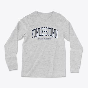 Fowlerstown West Virginia Traditional Light Soft Long Sleeve T-Shirt