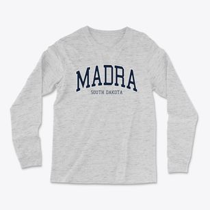 Madra South Dakota Traditional Light Soft Long Sleeve T-Shirt