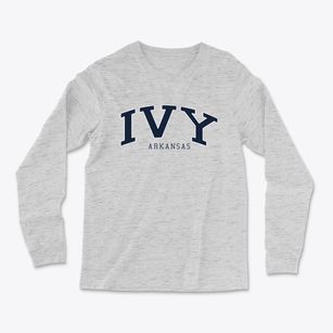 Ivy Arkansas Traditional Light Soft Long Sleeve T-Shirt