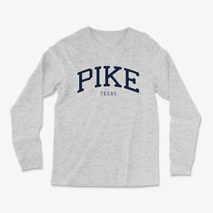 Pike Texas Traditional Light Soft Long Sleeve T-Shirt
