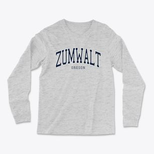 Zumwalt Oregon Traditional Light Soft Long Sleeve T-Shirt