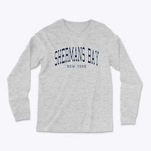Shermans Bay New York Traditional Light Soft Long Sleeve T-Shirt