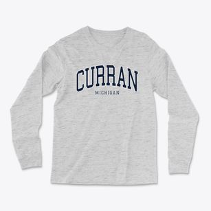 Curran Michigan Traditional Light Soft Long Sleeve T-Shirt