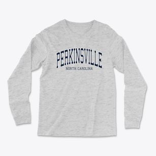 Perkinsville North Carolina Traditional Light Soft Long Sleeve T-Shirt