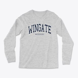 Wingate Missouri Traditional Light Soft Long Sleeve T-Shirt