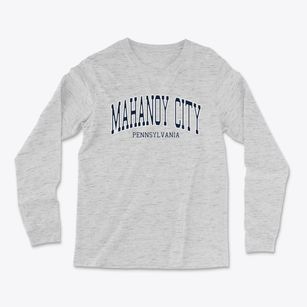 Mahanoy City Pennsylvania Traditional Light Soft Long Sleeve T-Shirt