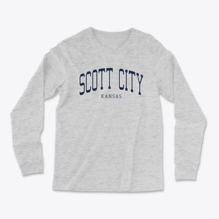 Scott City Kansas Traditional Light Soft Long Sleeve T-Shirt