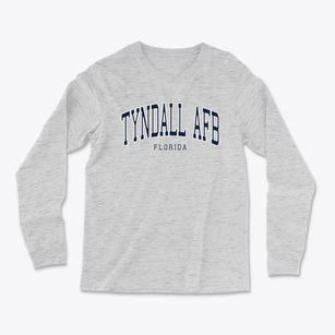 Tyndall Afb Florida Traditional Light Soft Long Sleeve T-Shirt