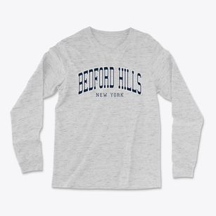 Bedford Hills New York Traditional Light Soft Long Sleeve T-Shirt
