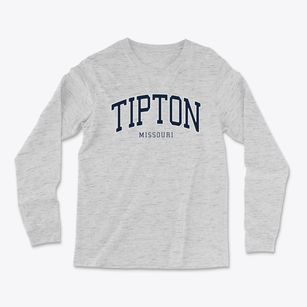Tipton Missouri Traditional Light Soft Long Sleeve T-Shirt