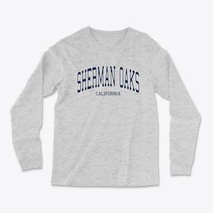 Sherman Oaks California Traditional Light Soft Long Sleeve T-Shirt